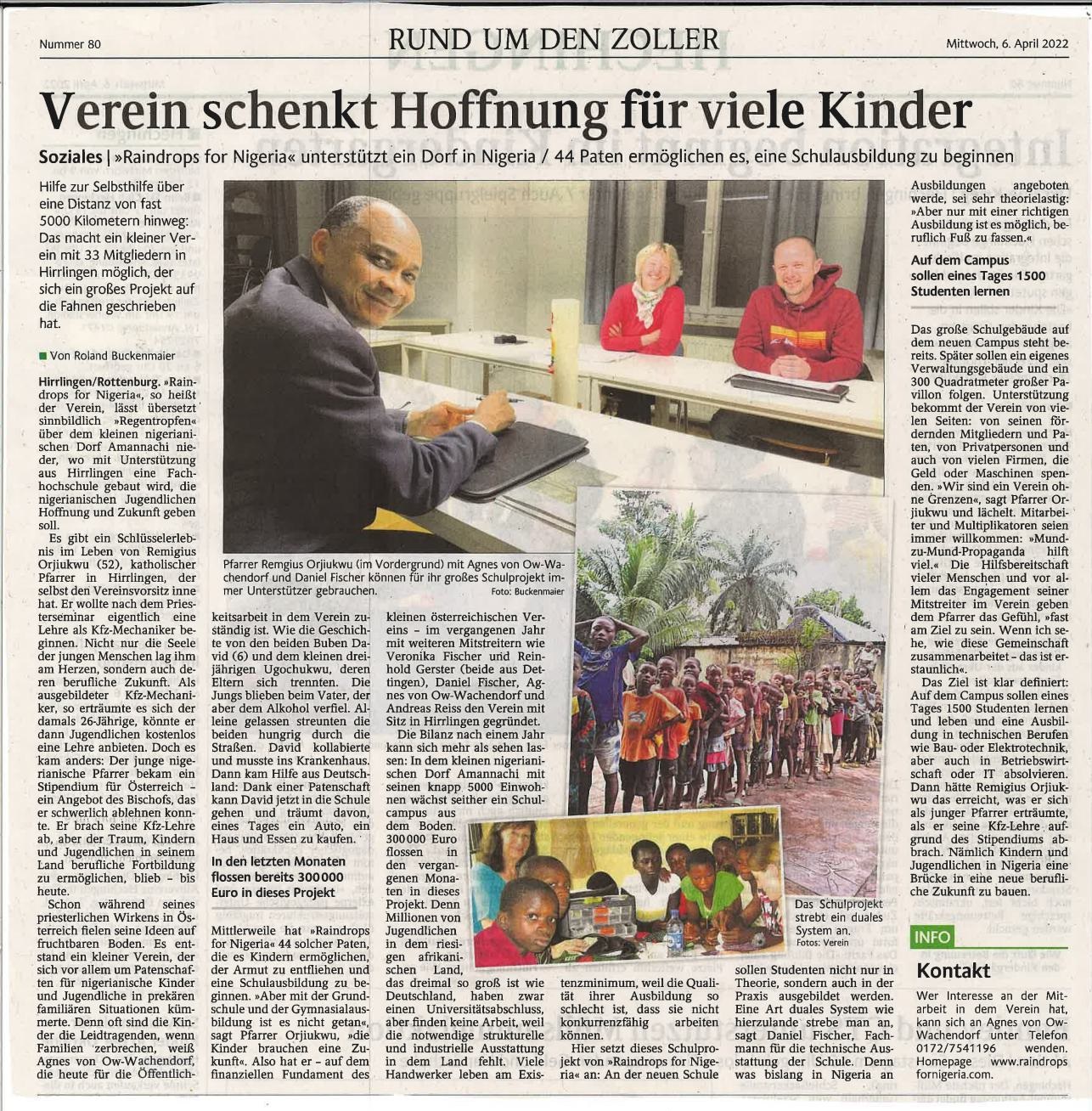 Verein schenkt Hoffnung für viele Kinder